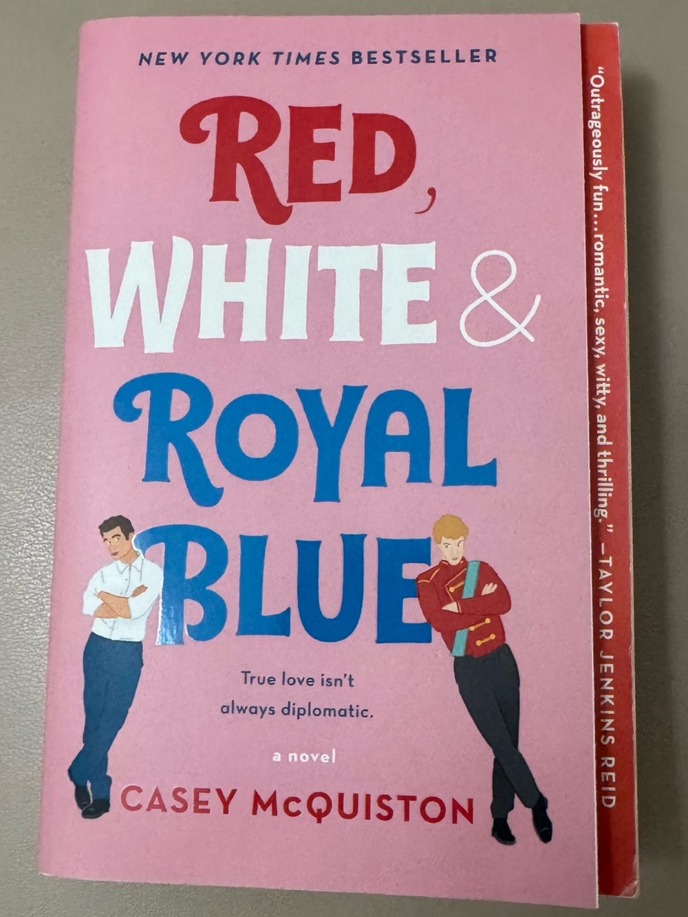 Red, White & Royal Blue by Casey McQuiston – Gently Used, Excellent Condition